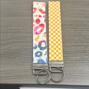 Colorful Keychain Wristlets